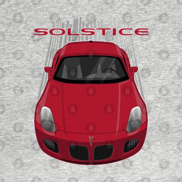 Pontiac Solstice GXP Coupe - Dark Red by V8social